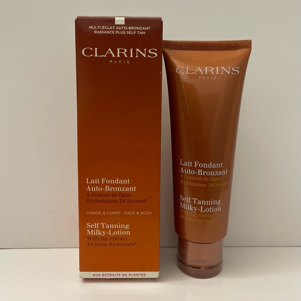 Clarins self tanning milky lotion